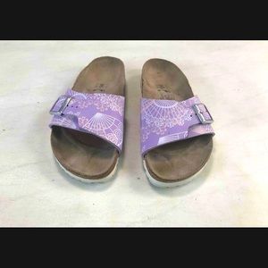Lavender Birkenstock Birki's Sandals Women's 7 Men's 5